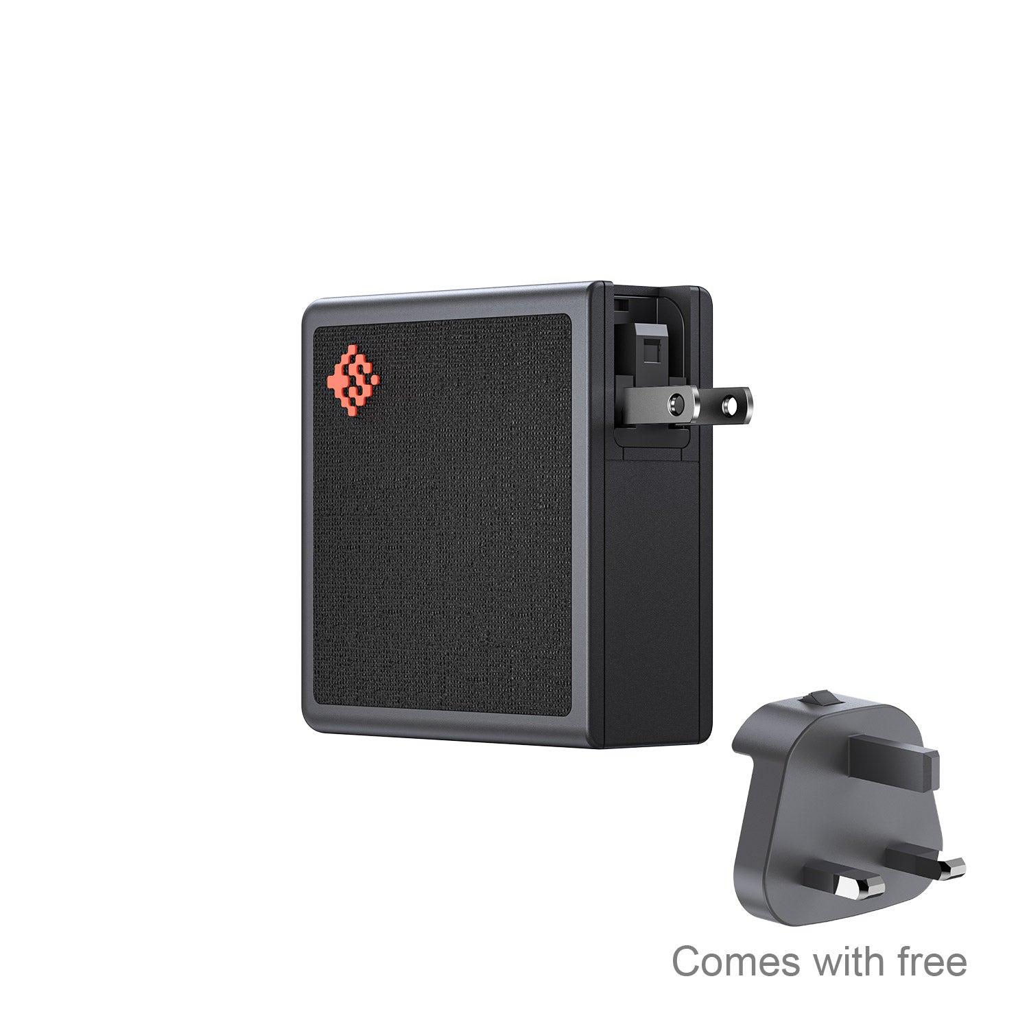 150W 4-Port USB-C Charger PD3.1 - International Version with Travel Adapters